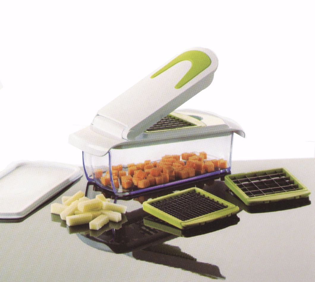 Home Appliance Plastic Vegetable Cutting Food Chopper Dice and Slice Machine Cg071